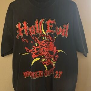 FTP Black Hell Evil Graphic Tee